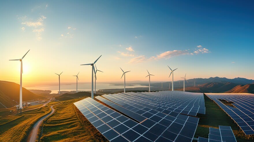 green energy landscape